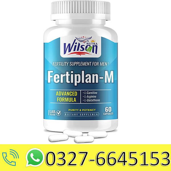 Wilson Nutra Fertiplan-M Fertility Supplements for Men in Pakistan