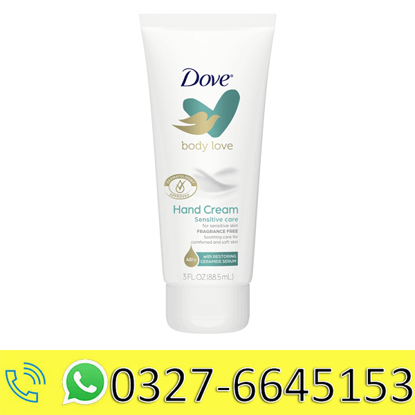 Dove Body Love Sensitive Care Hand Cream in Pakistan