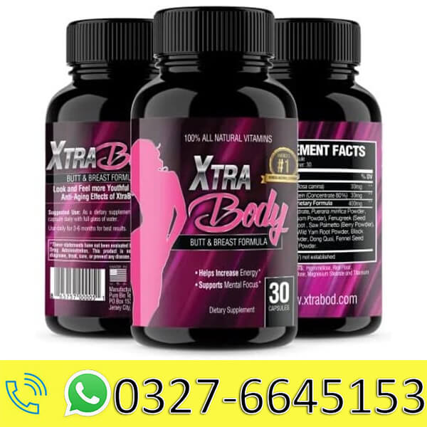 XtraBody Butt Enhancement and Breast Enlargement Supplement