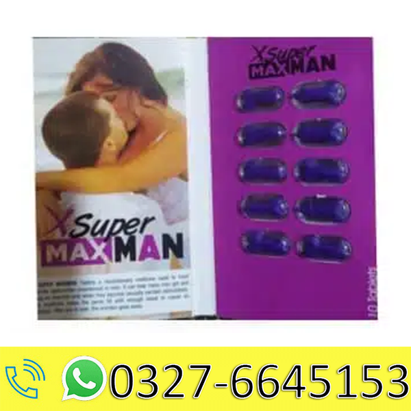 X Super Maxman Tablets in Pakistan