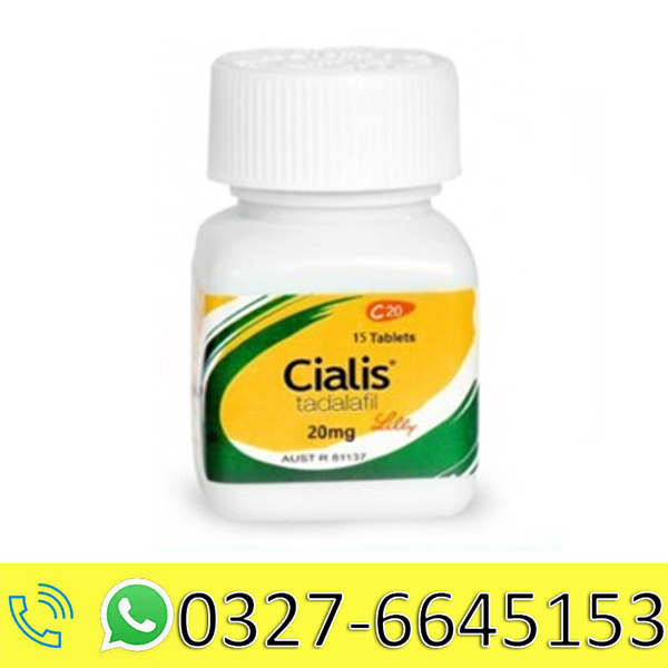 Cialis 20mg 15 Tablets in Pakistan