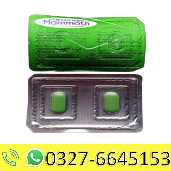 Long Lost Night Dapoxetine Tablets in Pakistan