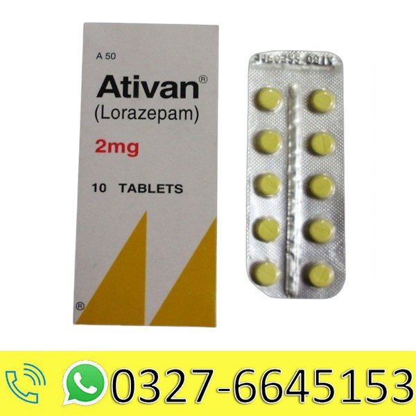 Ativan 2mg Price in Pakistan