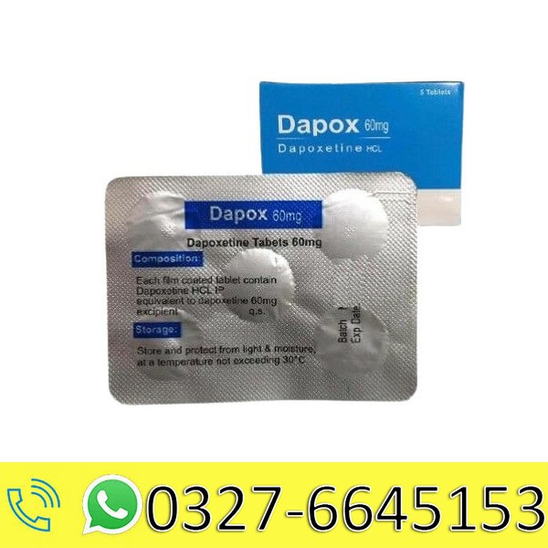 Dapox 60 mg Tablets in Pakistan