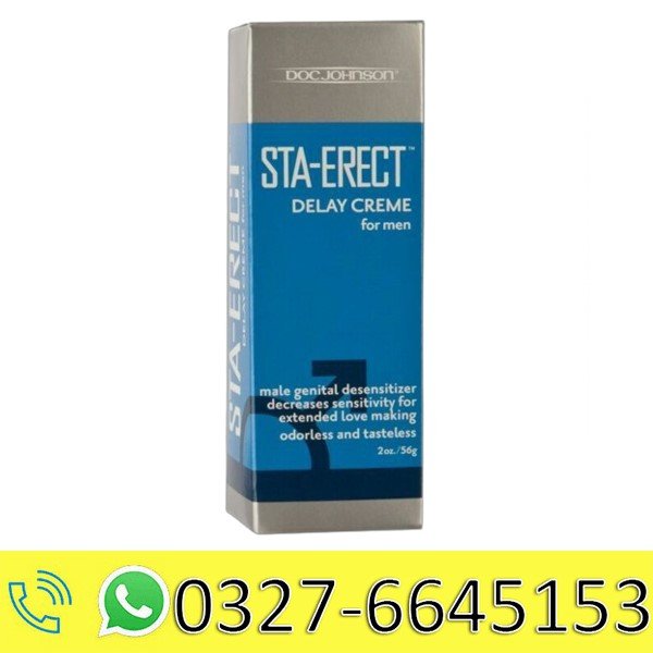 Doc Johnson Sta-Erect Delay Cream in Pakistan
