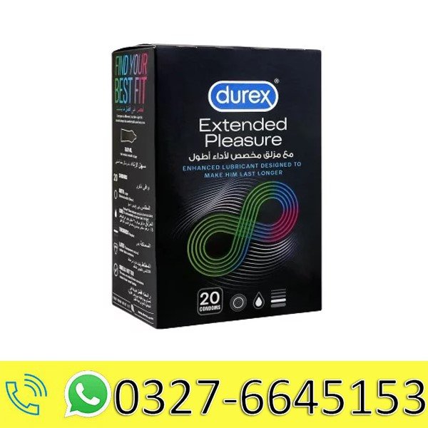 Durex Extended PLeasure Condoms in Pakistan