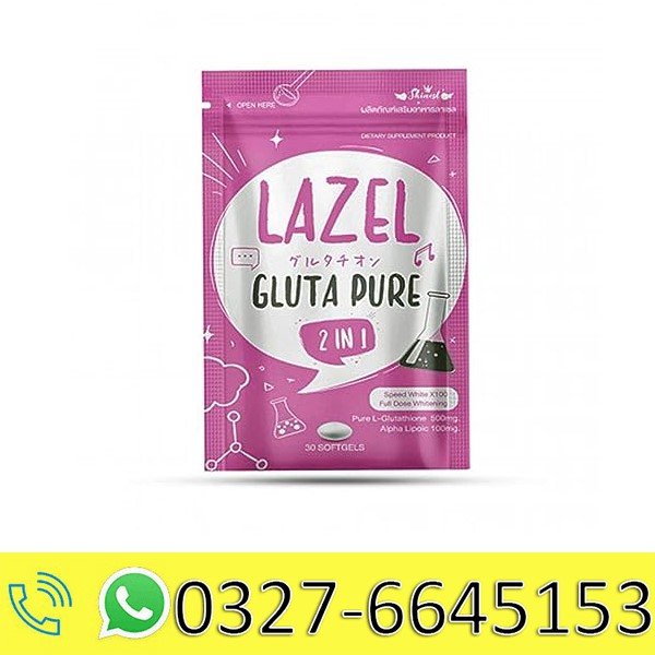 Lazel Gluta Pure 2 in 1 Dietary Supplement in Pakistan