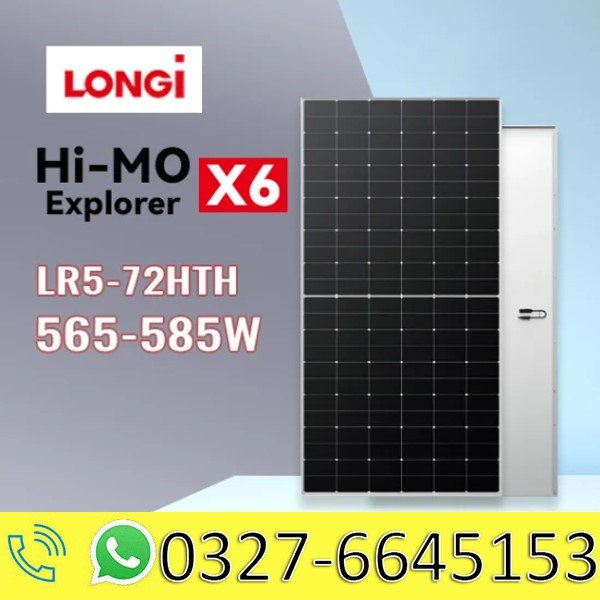 Longi Himo X6 575/585 Watt Price in Pakistan