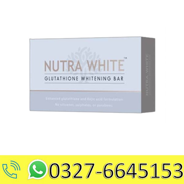 Nutra White Glutathione Whitening Bar Price in Pakistan