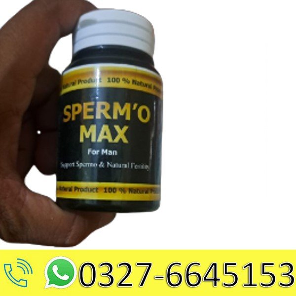 Sperm'O Maxx Capsules in Pakistan