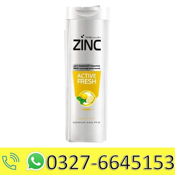 Zinc Active Fresh Anti Dandruff Shampoo in Pakistan