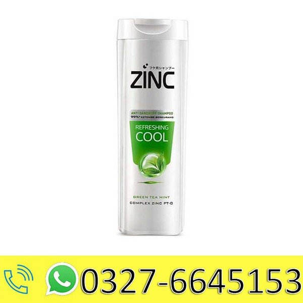 Zinc Anti-Dandruff Refreshing Cool Shampoo in Pakistan