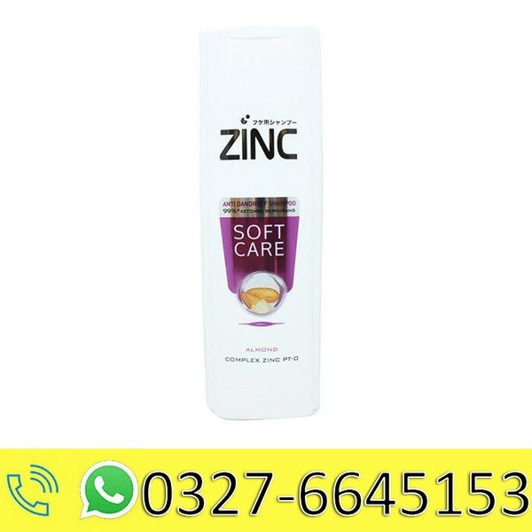 Zinc Soft Care Almond Anti-Dandruff Shampoo in Pakistan