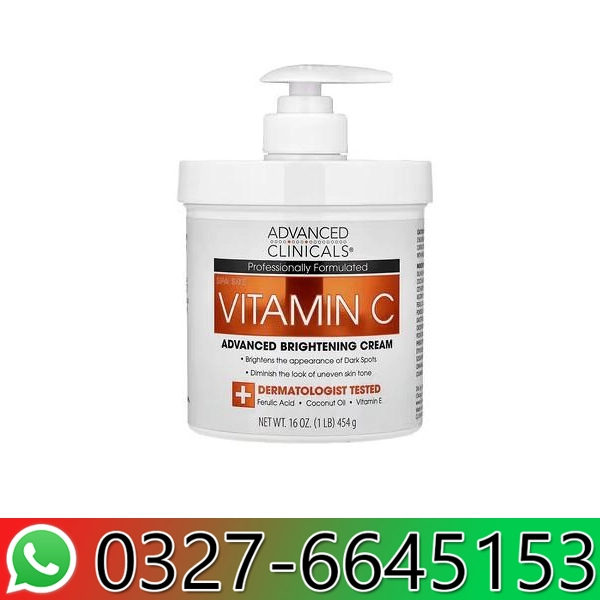 Advanced Clinicals Vitamin C Advanced Brightening Cream in Pakistan