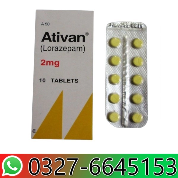 Ativan 2mg Price in Pakistan