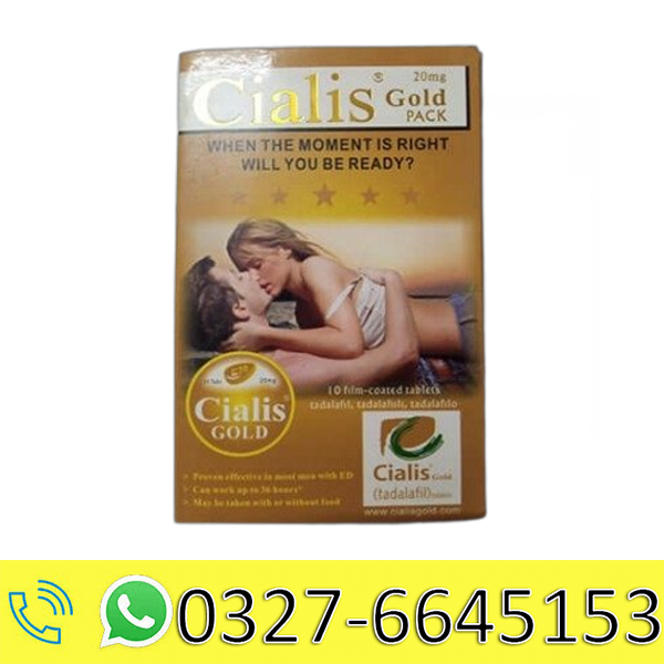 Cialis Gold 20mg Tablets in Pakistan