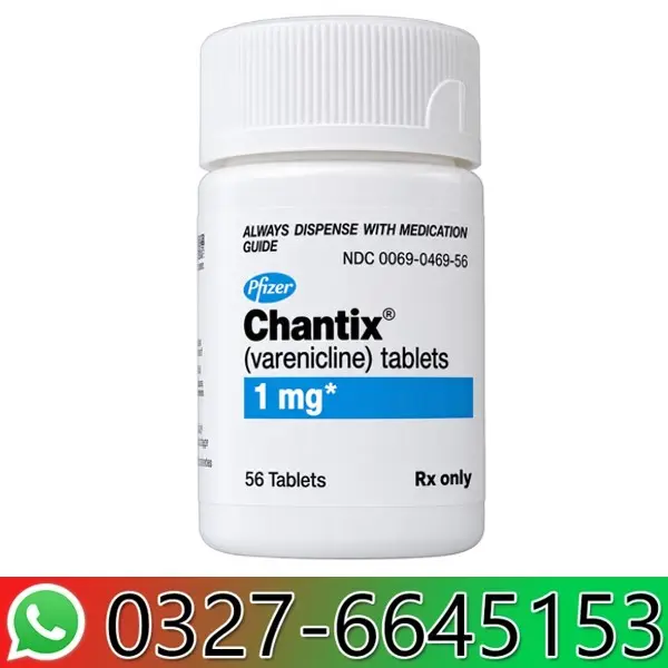 Chantix Varenicline Tablets 1mg in Pakistan