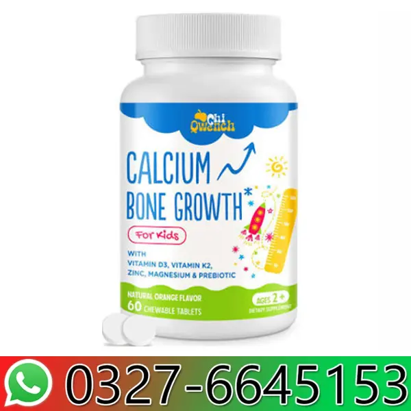 Chiqwench Calcium Bone Growth for Kids in Pakistan