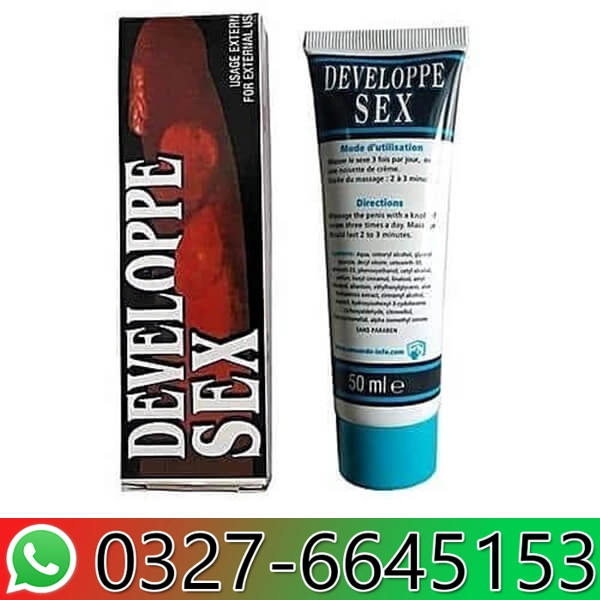 Developpe Sex Cream in Pakistan