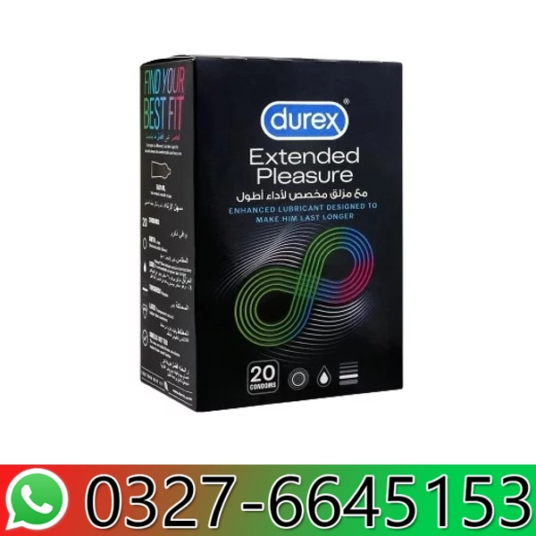 Durex Extended PLeasure Condoms in Pakistan