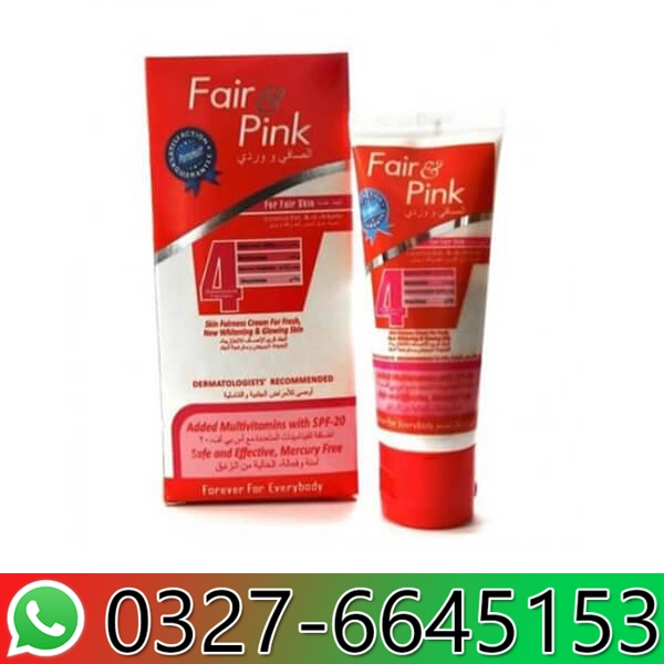 Fair and Pink Cream in Pakistan
