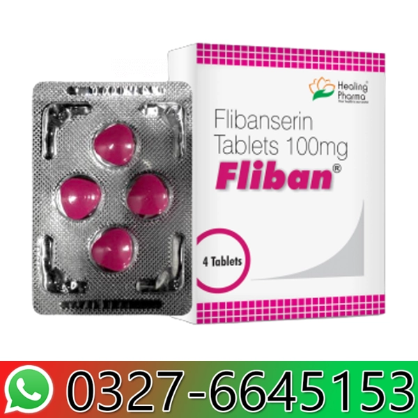 Flibanserin 100mg Tablets in Pakistan