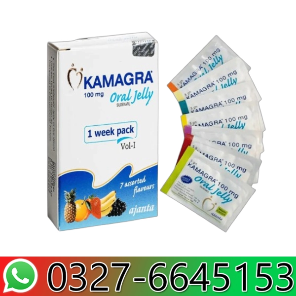 Kamagra 100mg Oral Jelly in Pakistan