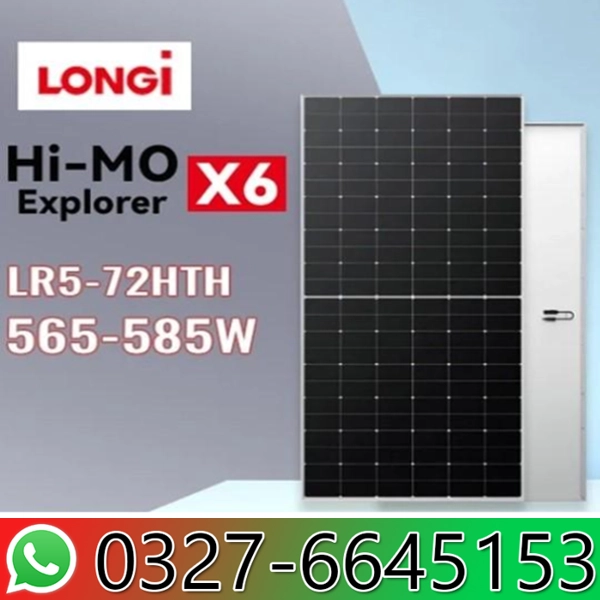 Longi Himo X6 575/585 Watt Price in Pakistan