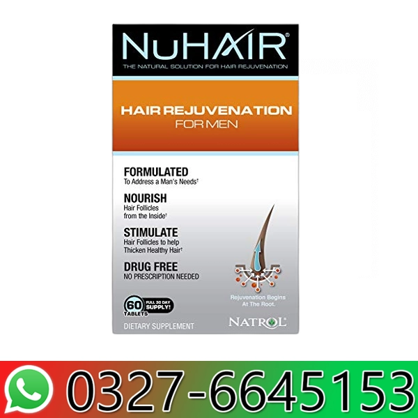 NuHair Rejuvenation Tablets for Men in Pakistan