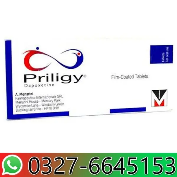 Priligy Dapoxetine 60mg Tablets in Pakistan