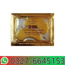 24k Crystal Collagen Gold Powder Eye Mask in Pakistan