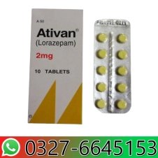 Ativan Tablets Price In Pakistan