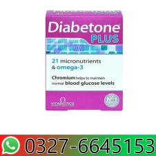 Diabetone Plus Omega-3 Tablet in Pakistan