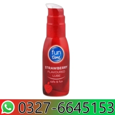 Fun Time Strawberry Flavoured Lube in Pakistan