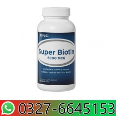  GNC Super Biotin 6000 MCG in Pakistan