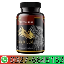 Herbal Max Shilajit Gold Capsules in Pakistan