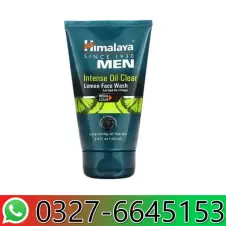 Himalaya Men Intense Oil Clear Lemon Face Wash in Pakistan