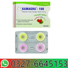 Kamagra 100mg Chewable in Pakistan