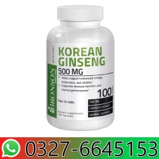 Korean Panax Ginseng Root in Pakistan