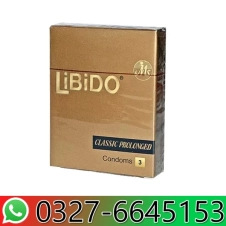 LiBiDo Classic Prolonged 3 Condoms in Pakistan