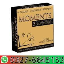 Moments Gold Exotic Delay Condom in Pakistan