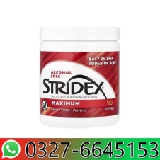 Stridex Maximum Alcohol Free 90 Acne Pads in Pakistan