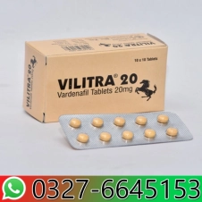 Vilitra Vardenafil 20mg Tablets in Pakistan