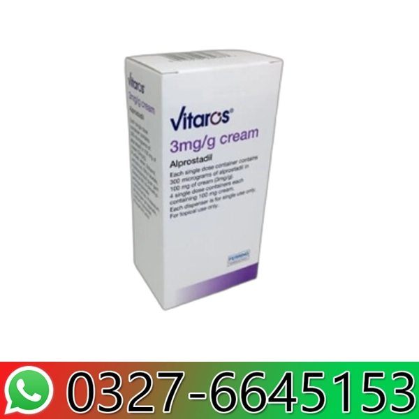 Vitaros Cream In Pakistan