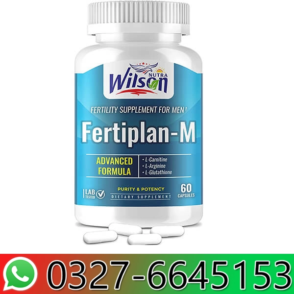 Wilson Nutra Fertiplan-M Fertility Supplements for Men in Pakistan